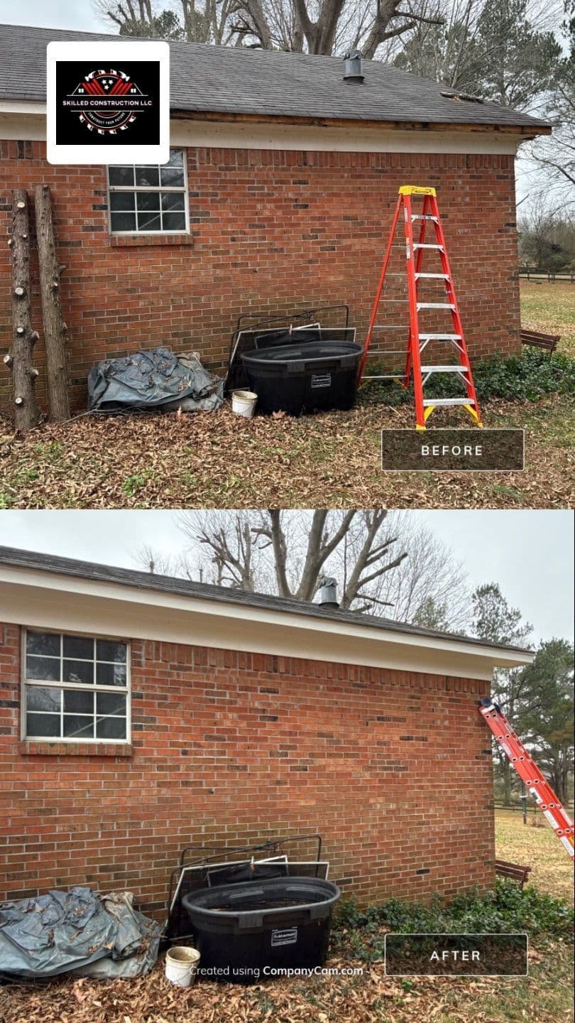 Garage Siding and Fascia Revival in Brunswick image