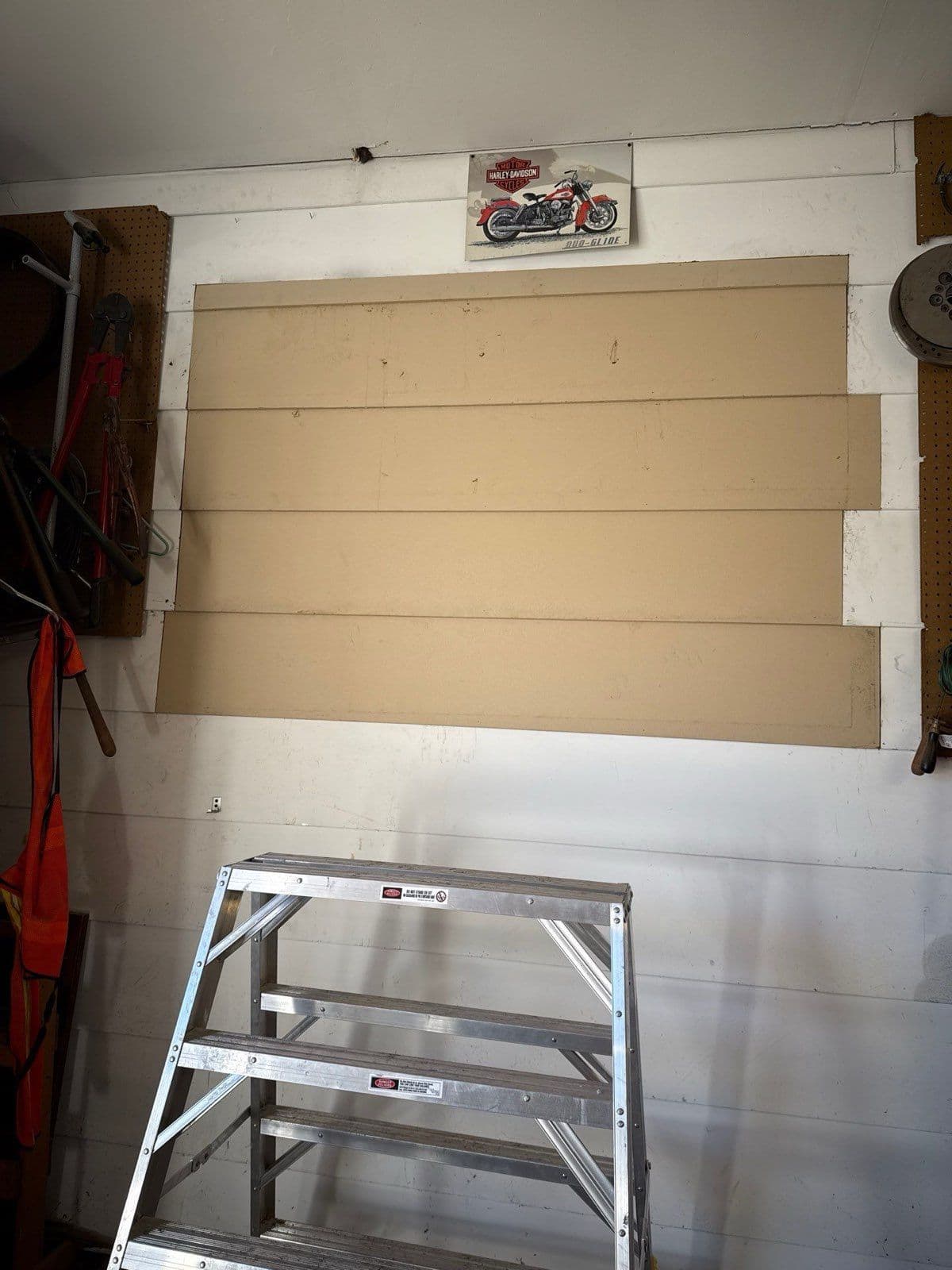 Garage Window to Wall Transformation by Skilled Construction LLC in Drummonds